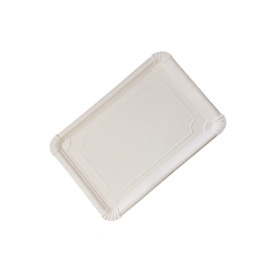 Bandejas de cartón blanco para pastelería 28x36cm (pack 50 uds)