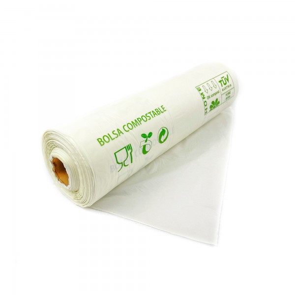 Bolsas Compostables, 100% Biodegradables 8 Rollos (120 Bolsas) pa