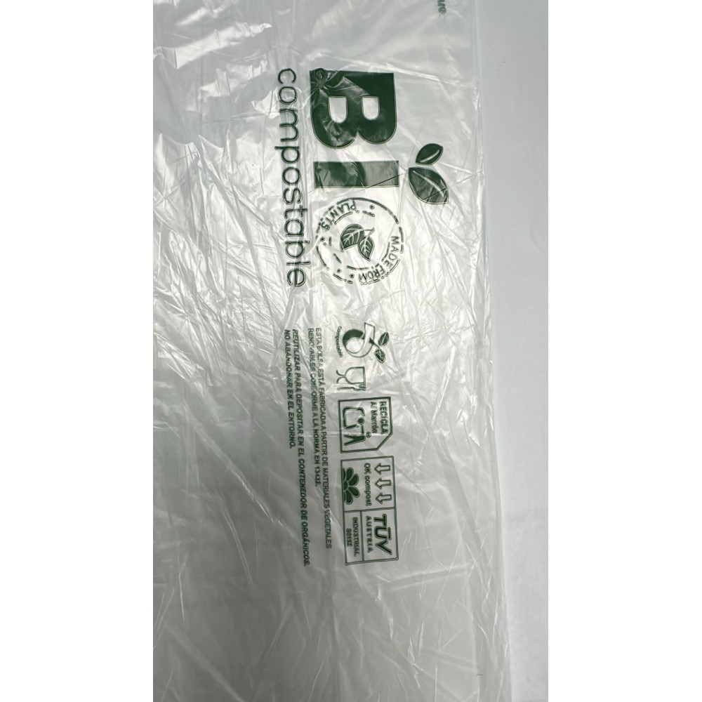 Bolsa rollo bio compostable...