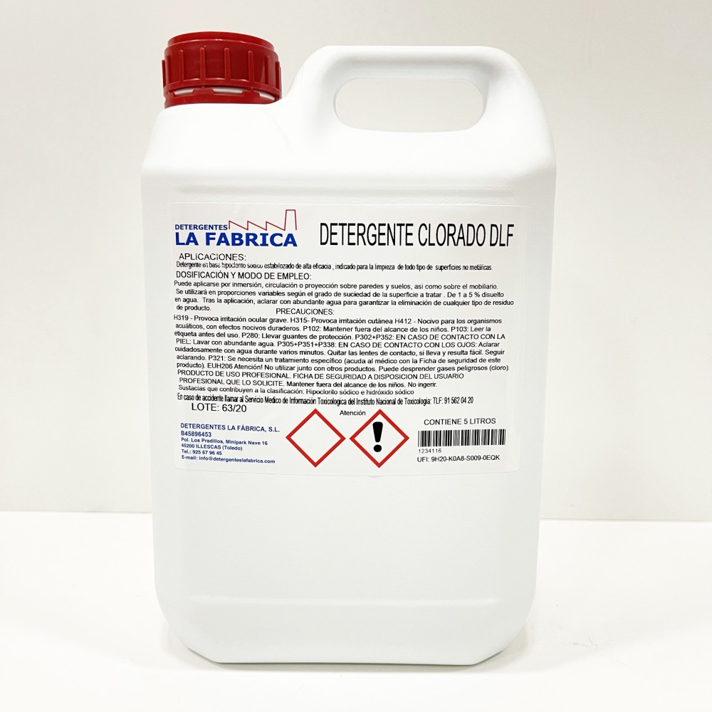 Detergente clorado DLF 20...